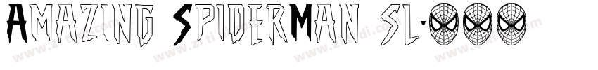 Amazing SpiderMan sl字体转换